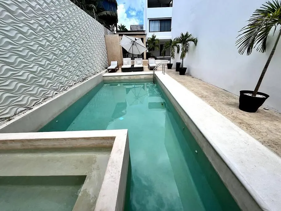 Heavenly New Townhouse W/Jacuzzi Near The Beach 신데 델 카르멘 멕시코